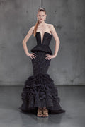 Strapless Evening Gown