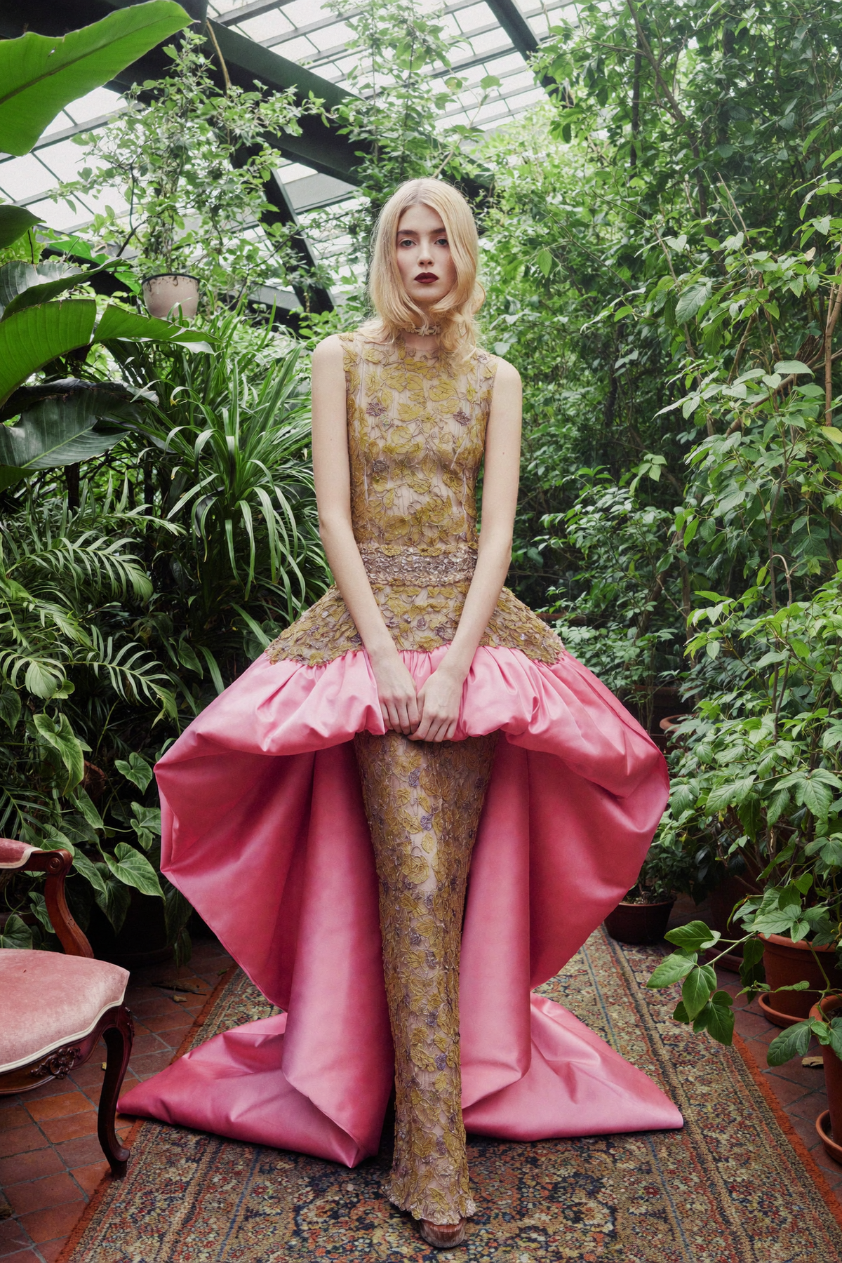 Sleeveless Evening Gown