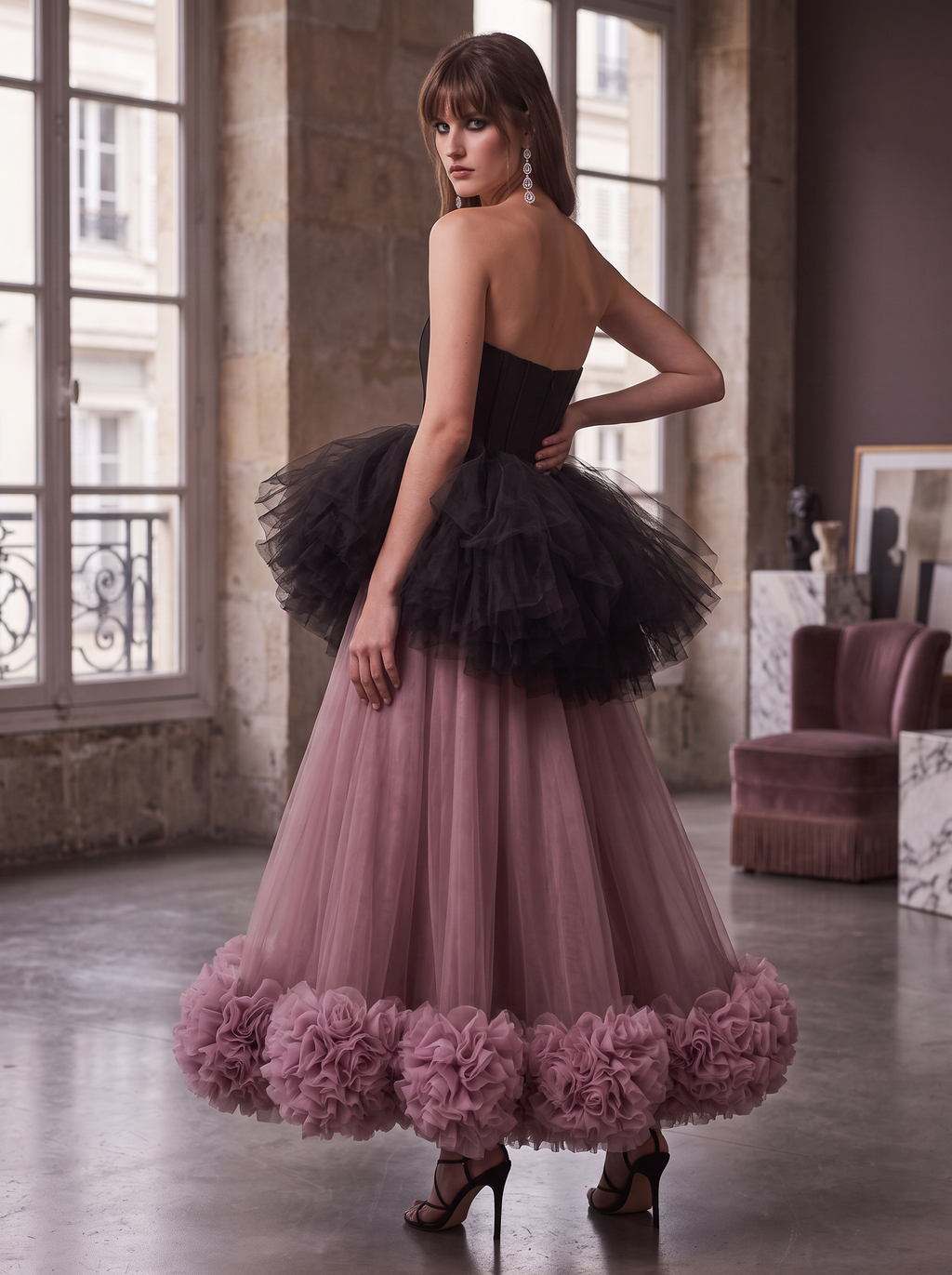Strapless Midi Jump