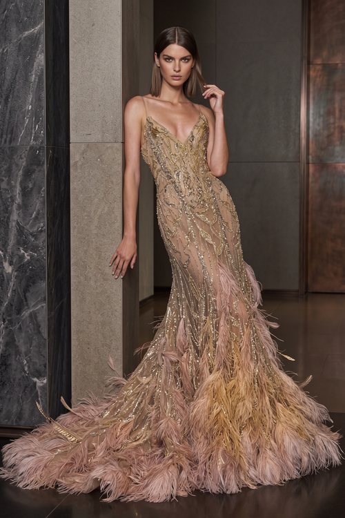 Embellished Slip Gown