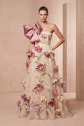 Bow Shoulder Gown